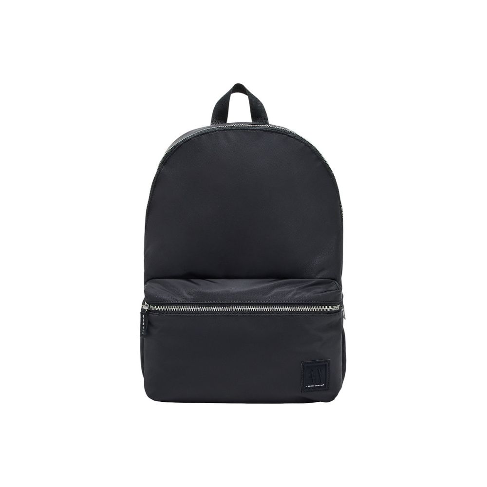 Armani Exchange Black Polyamide Backpack