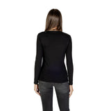 Armani Exchange Black Cotton Long Sleeve T-Shirt