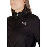 EA7 Emporio Armani Black Cotton Tracksuit