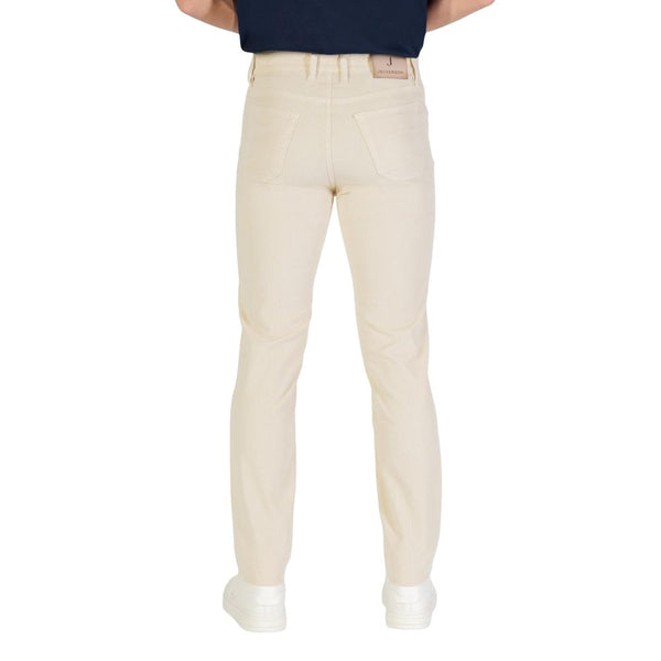 Jeckerson Cream Cotton Skinny Jeans