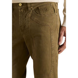 Jeckerson Brown Cotton Skinny Jeans