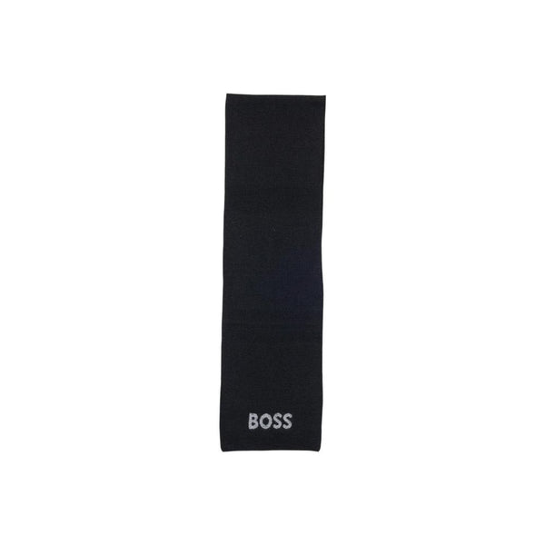 Hugo Boss Black Polyacrylic Scarf