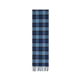 Barbour Blue Wool Scarf