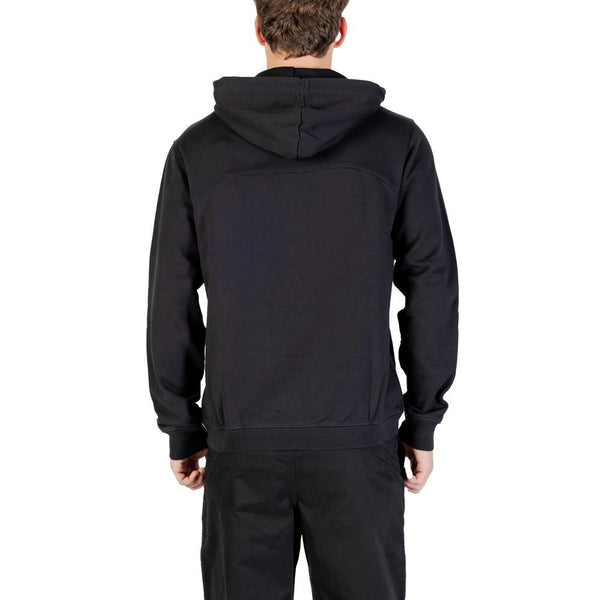 Napapijri Black Cotton Hoodie