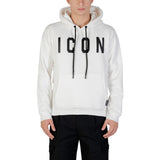 Icon Black And White Cotton Hoodie