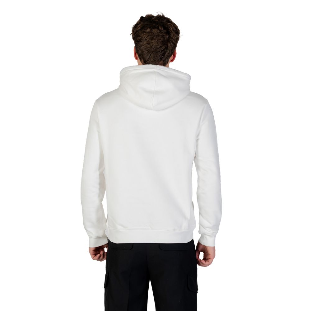 Icon Black And White Cotton Hoodie