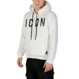 Icon Black And White Cotton Hoodie