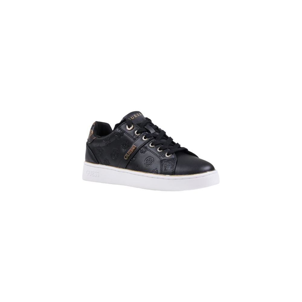 Guess Black Polyethylene Low Top Sneakers