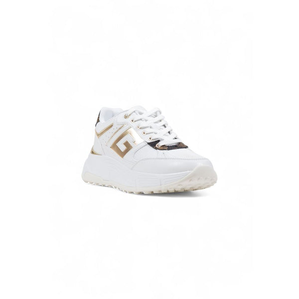 Guess White Polyethylene Chunky Sneakers