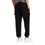 Armani Exchange Black Polyester Casual Pants