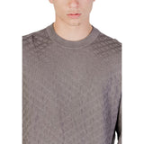 Armani Exchange Gray Polyamide Sweatshirt