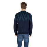 Armani Exchange Black Marabou Sweatshirt