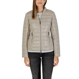 Armani Exchange Beige Polyamide Coat