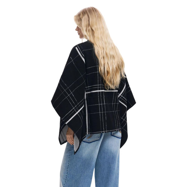 Desigual Black Polyester Jackets And Coat