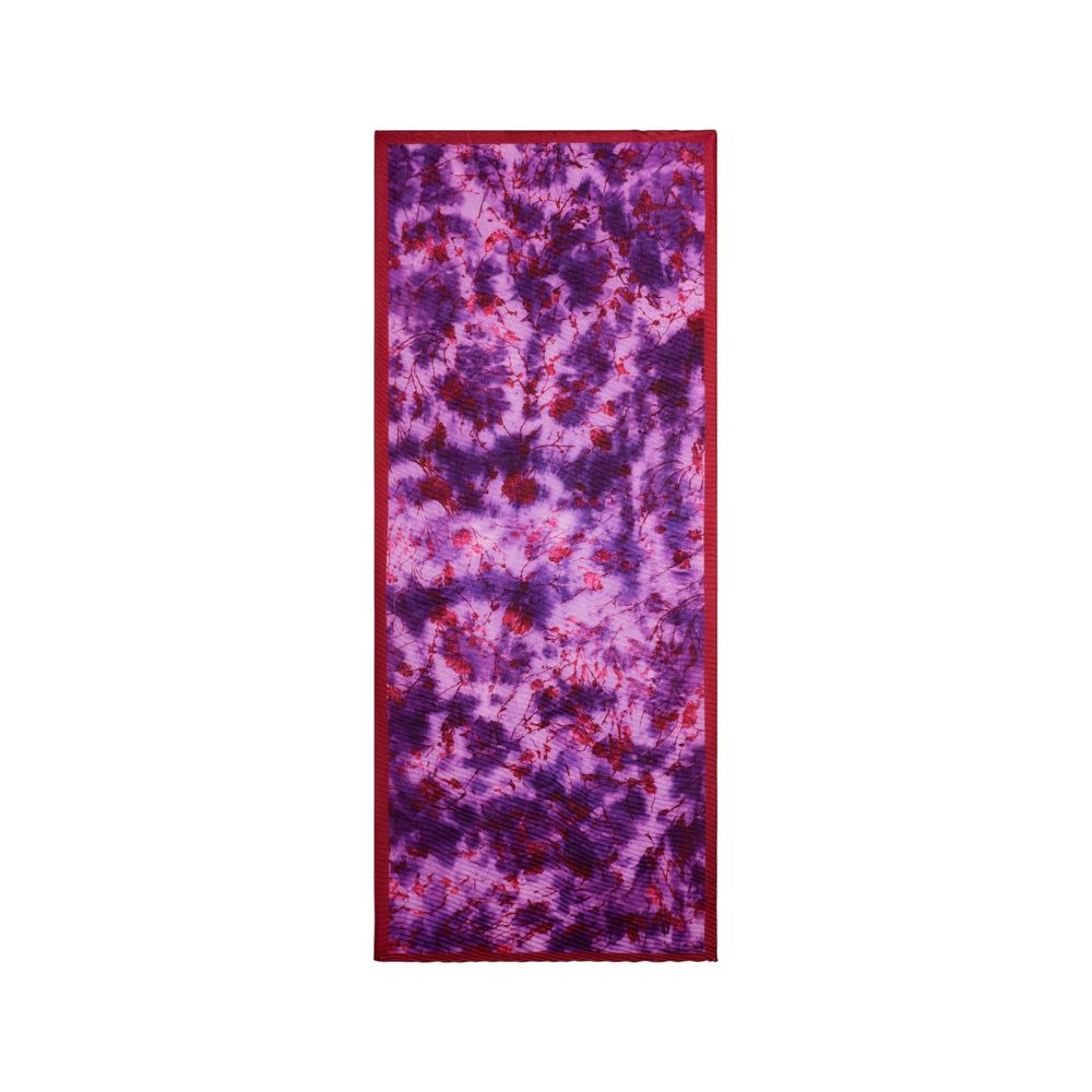 Desigual Purple Polyester Foulard