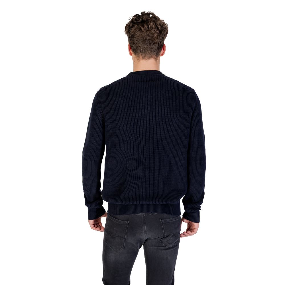 Replay Blue Cotton Sweatshirt