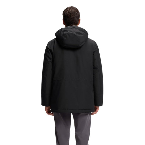 Hugo Boss Black Polyester Full-Length Jacket