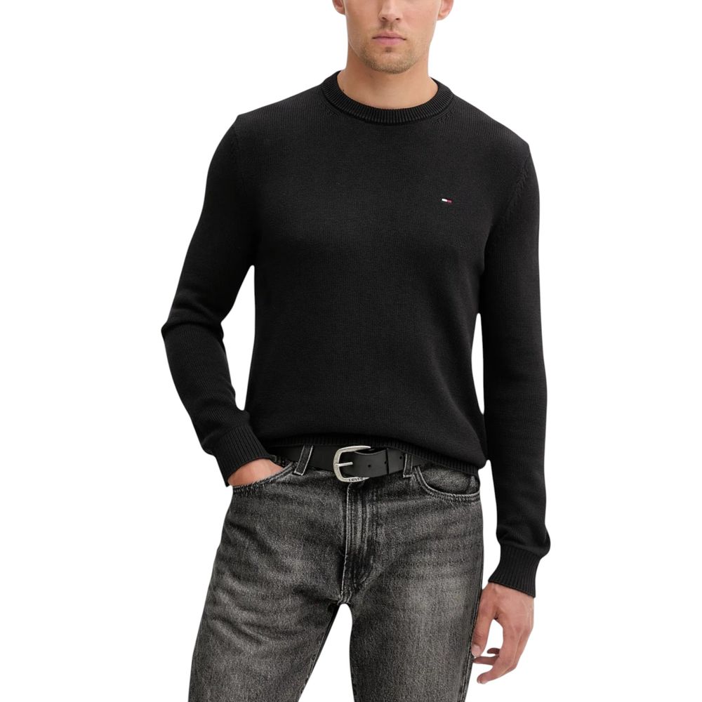 Tommy Hilfiger Jeans Black Organic Cotton Sweatshirt