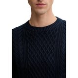 Tommy Hilfiger Jeans Blue Recycled Cotton Sweatshirt
