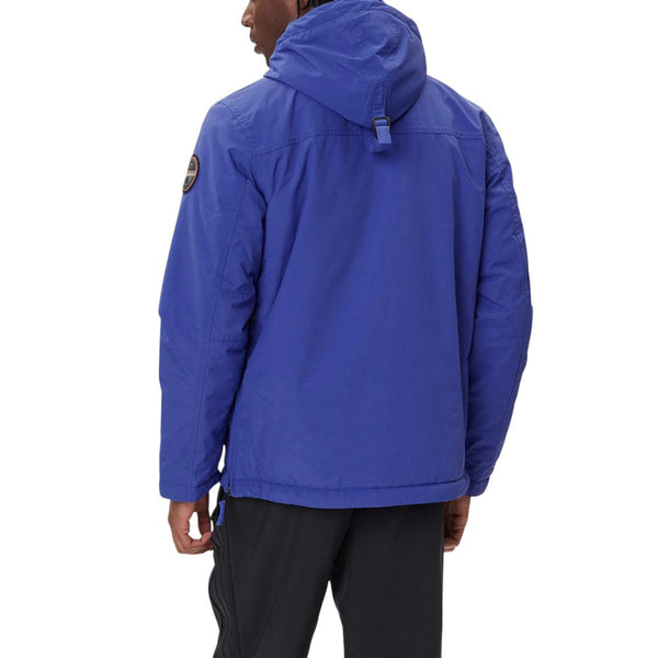 Napapijri Blue Polyamide Shell Jacket