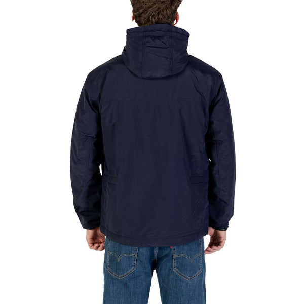 Napapijri Blue Polyamide Shell Jacket