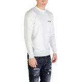 Icon White Viscose Sweatshirt