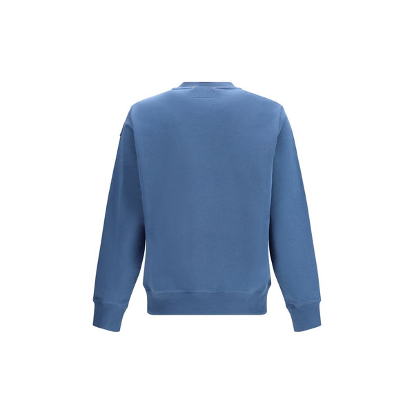 Parajumpers Blue Cotton Sweatshirt