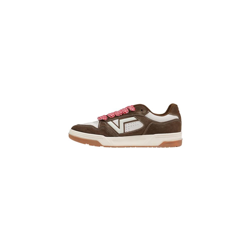 Vans Brown Leather Low Top Sneakers