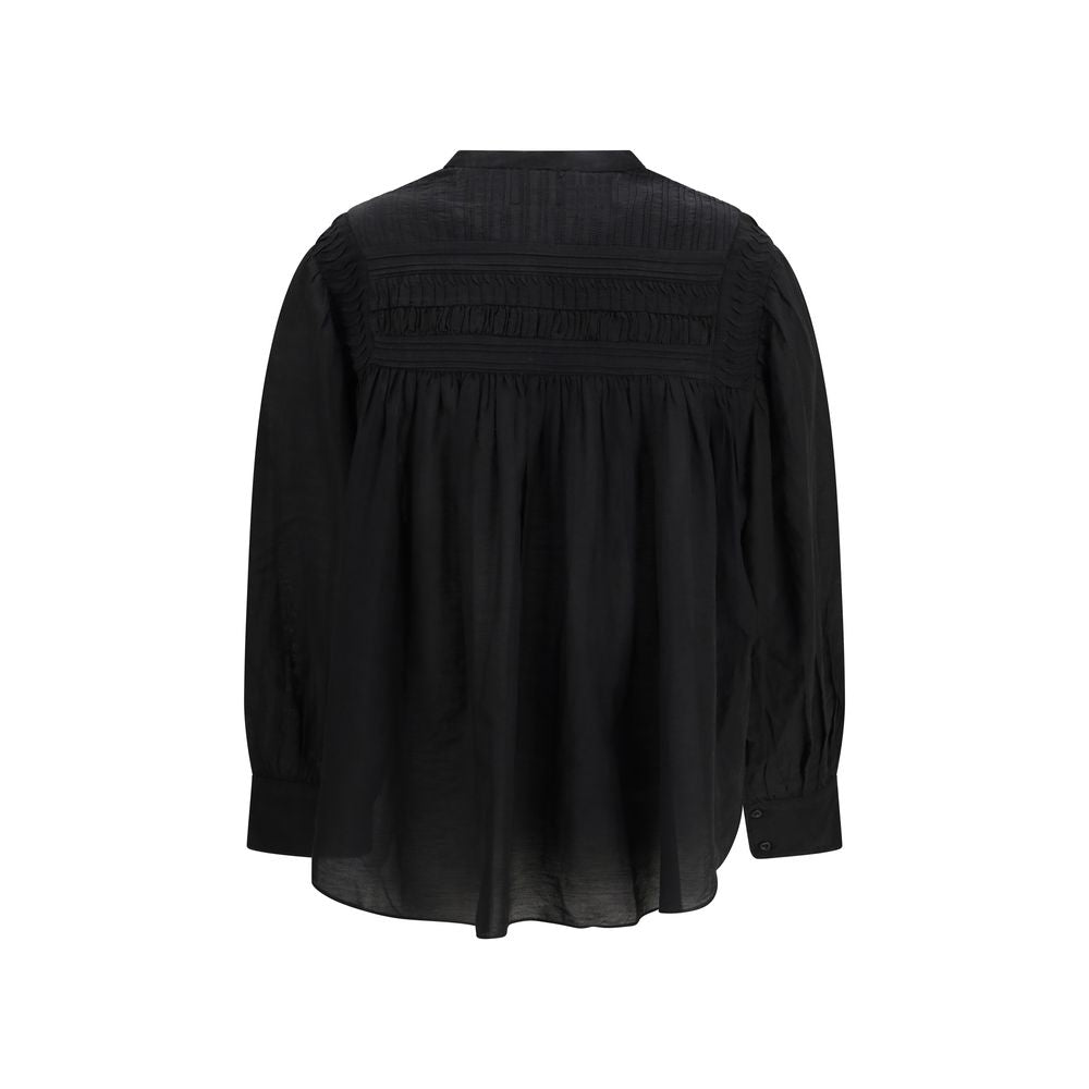 Marant Etoile Black Cotton Dress Shirt