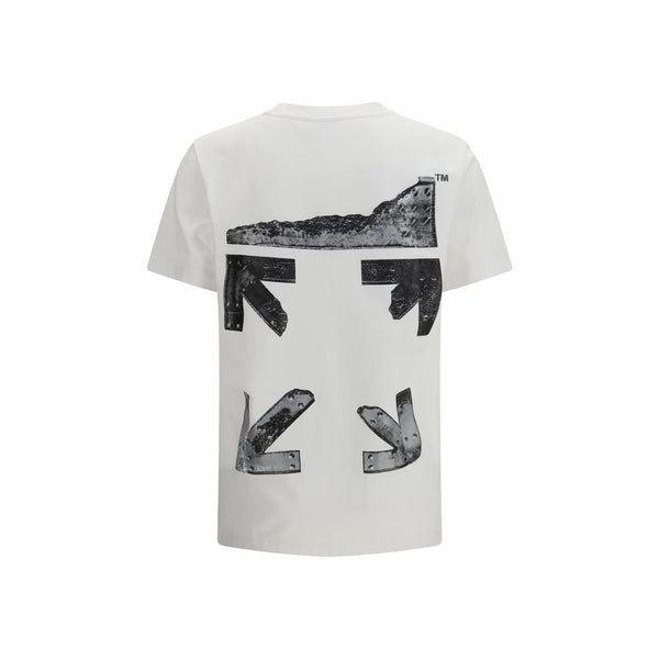 Off-White White Cotton T-Shirt