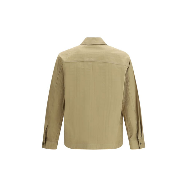 Burberry Beige Cotton Jackets And Coat