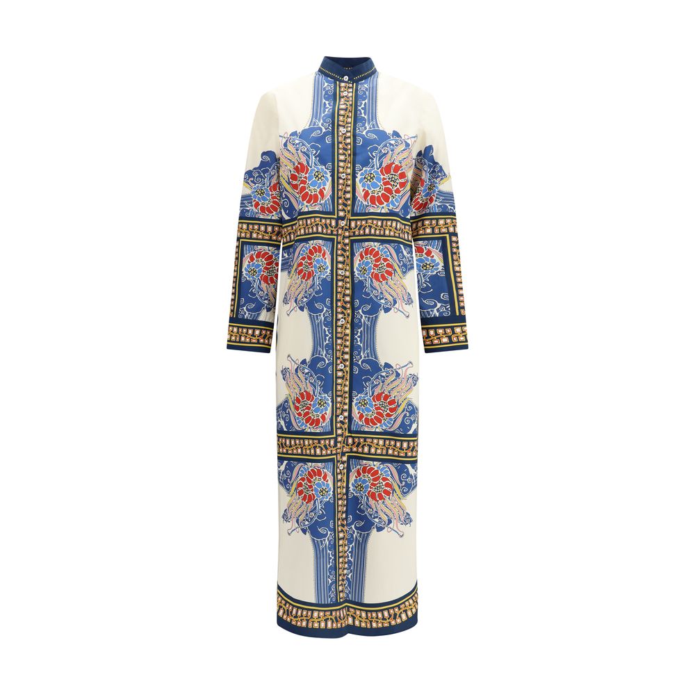 La Double J Multicolor Cotton Casual Dress