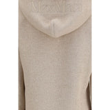 Max Mara Pure Beige Cotton Sweatshirt