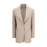 Max Mara Beige Wool Blazer