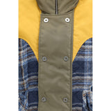MARBELL Blue Polyamide Sleeveless Jacket