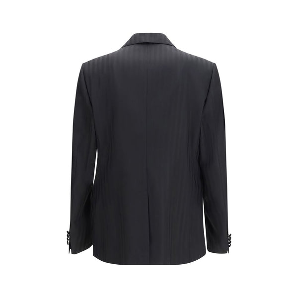 Dolce & Gabbana Black Wool Oves Aries Blazer