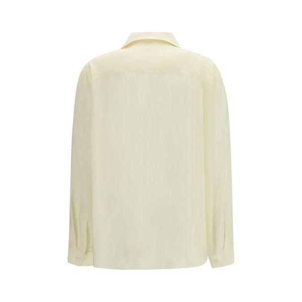 Baziszt Bicolor Cotton Pattern Shirt