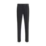 Dolce & Gabbana Black Wool Oves Aries Dress Pants