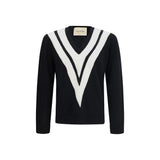 Valentino Garavani Black Wool Oves Aries Sweatshirt