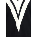 Valentino Garavani Black Wool Oves Aries Sweatshirt