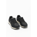 Colmar Black Nylon Athletic Sneakers