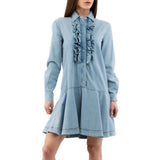 Love Moschino Multicolor Cotton Casual Dress