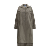 Prada Bicolor Silk Casual Dress