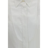 Brunello Cucinelli White Cotton Blouse