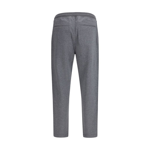 Brunello Cucinelli Gray Cotton Casual Pants