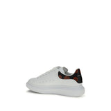 Alexander McQueen White Calf Leather Bos Taurus Low Top Sneakers