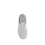 Alexander McQueen White Calf Leather Bos Taurus Low Top Sneakers