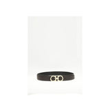 Ferragamo Brown Calf Leather Bos Taurus Regular Belt