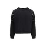 Max Mara Black Polyester Sweatshirt