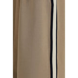 Max Mara Beige Cotton Casual Pants